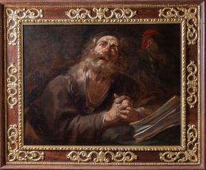 Gioacchino Assereto, San Pietro e il gallo
